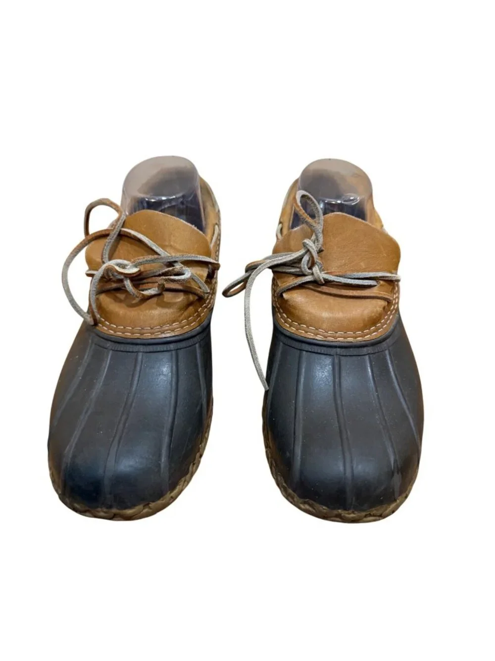 L.L. Bean Moc Low Top Duck Boat Shoes Moccasins Preppy Coastal 9.5
